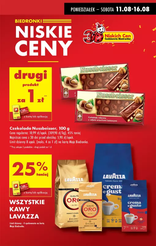 Biedronka - gazetka promocyjna Od poniedziałku od poniedziałku 11.08 do niedzieli 17.08 - strona 13