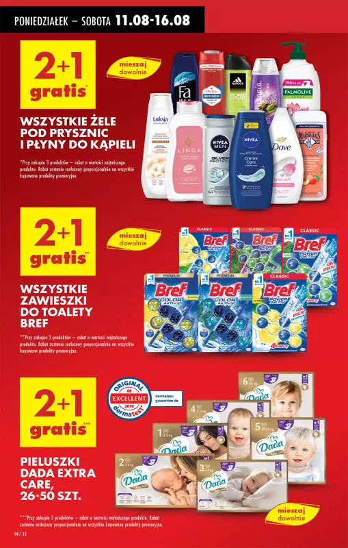Biedronka - gazetka promocyjna Od poniedziałku od poniedziałku 11.08 do niedzieli 17.08 - strona 16