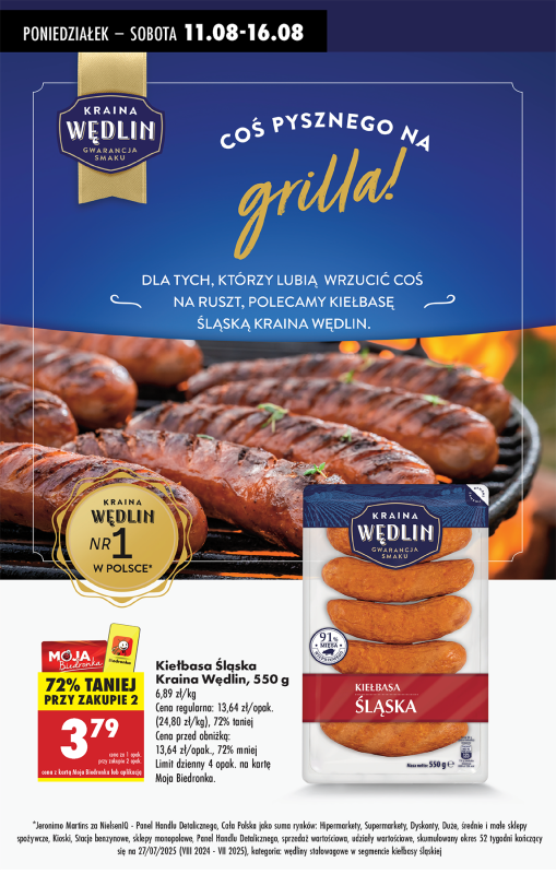 Biedronka - gazetka promocyjna Od poniedziałku, Z ladą tradycyjną od poniedziałku 11.08 do niedzieli 17.08 - strona 76