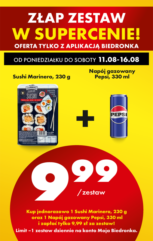 Biedronka - gazetka promocyjna Od poniedziałku, Z ladą tradycyjną od poniedziałku 11.08 do niedzieli 17.08 - strona 79