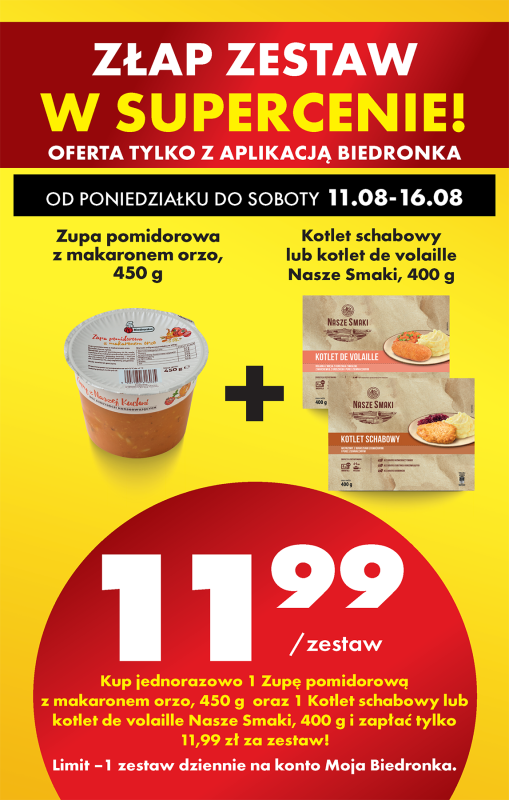 Biedronka - gazetka promocyjna Od poniedziałku, Z ladą tradycyjną od poniedziałku 11.08 do niedzieli 17.08 - strona 80