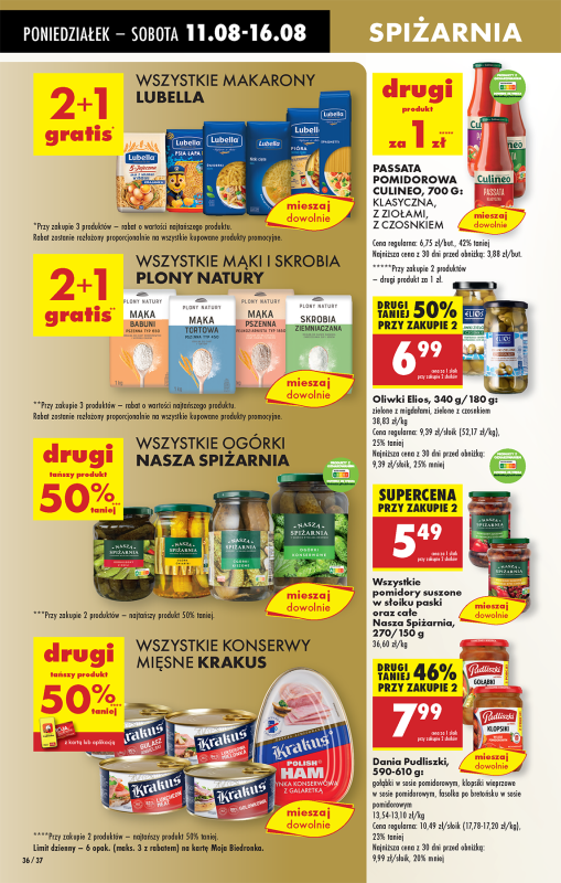 Biedronka - gazetka promocyjna Od poniedziałku, Z ladą tradycyjną od poniedziałku 11.08 do niedzieli 17.08 - strona 42