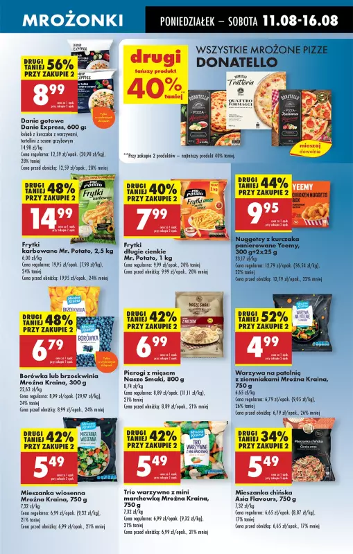 Biedronka - gazetka promocyjna Od poniedziałku, Z ladą tradycyjną od poniedziałku 11.08 do niedzieli 17.08 - strona 39