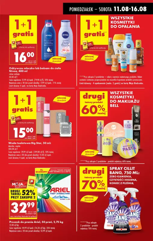 Biedronka - gazetka promocyjna Od poniedziałku, Z ladą tradycyjną od poniedziałku 11.08 do niedzieli 17.08 - strona 15