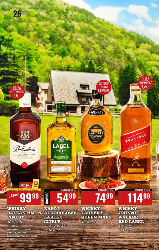 Biedronka - gazetka promocyjna Czas na Toast! od poniedziałku 11.08 do soboty 23.08 - strona 26