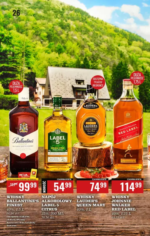 Biedronka - gazetka promocyjna Czas na Toast! od poniedziałku 11.08 do soboty 23.08 - strona 26