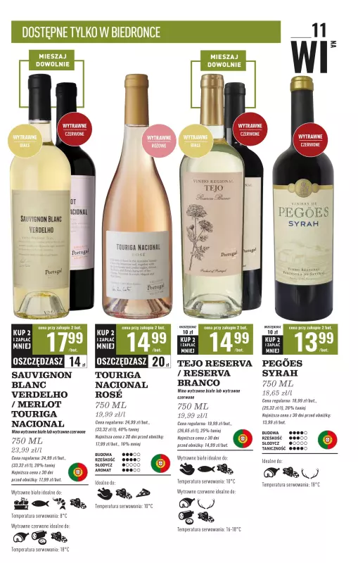 Biedronka - gazetka promocyjna Czas na Toast! od poniedziałku 11.08 do soboty 23.08 - strona 11