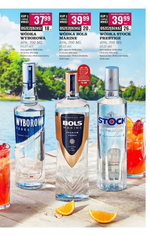Biedronka - gazetka promocyjna Czas na Toast! od poniedziałku 11.08 do soboty 23.08 - strona 24