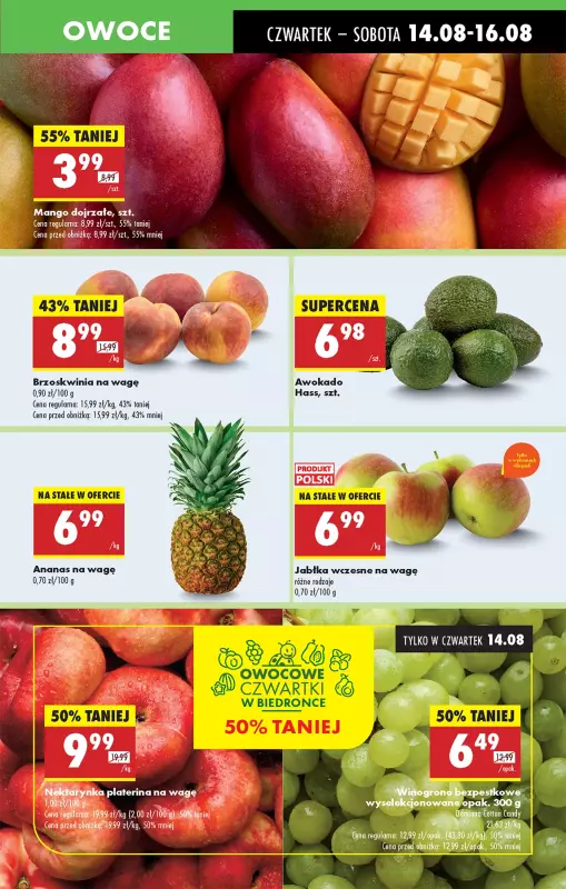 Biedronka - gazetka promocyjna Od czwartku od czwartku 14.08 do środy 20.08 - strona 29