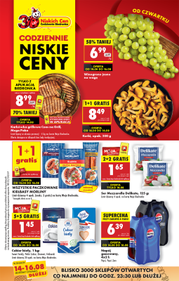 Biedronka - gazetka promocyjna Od czwartku od czwartku 14.08 do środy 20.08