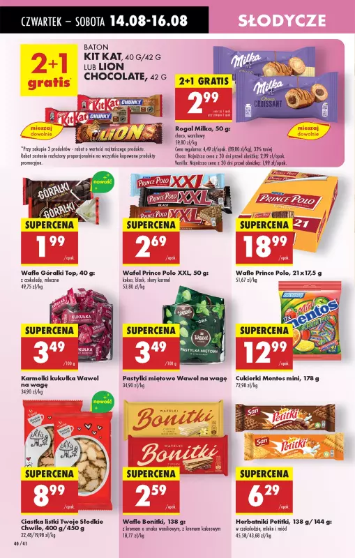 Biedronka - gazetka promocyjna Od czwartku od czwartku 14.08 do środy 20.08 - strona 50