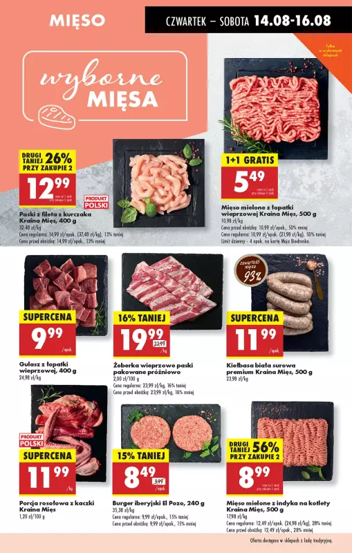 Biedronka - gazetka promocyjna Od czwartku, Z ladą tradycyjną od czwartku 14.08 do środy 20.08 - strona 37