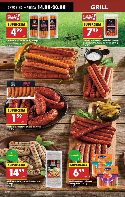 Biedronka - gazetka promocyjna Od czwartku, Z ladą tradycyjną od czwartku 14.08 do środy 20.08 - strona 20