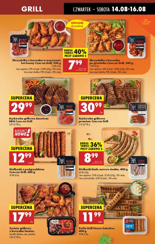 Biedronka - gazetka promocyjna Od czwartku, Z ladą tradycyjną od czwartku 14.08 do środy 20.08 - strona 23