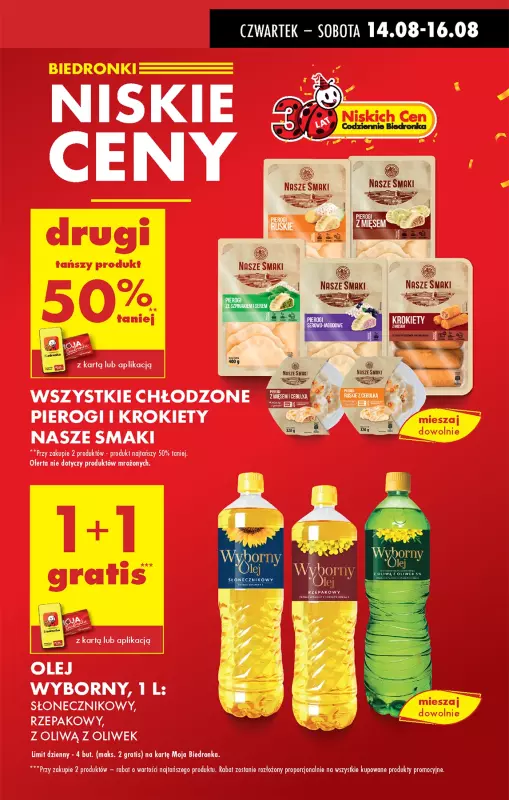 Biedronka - gazetka promocyjna Najlepsze promocje! od czwartku 14.08 do soboty 16.08 - strona 8