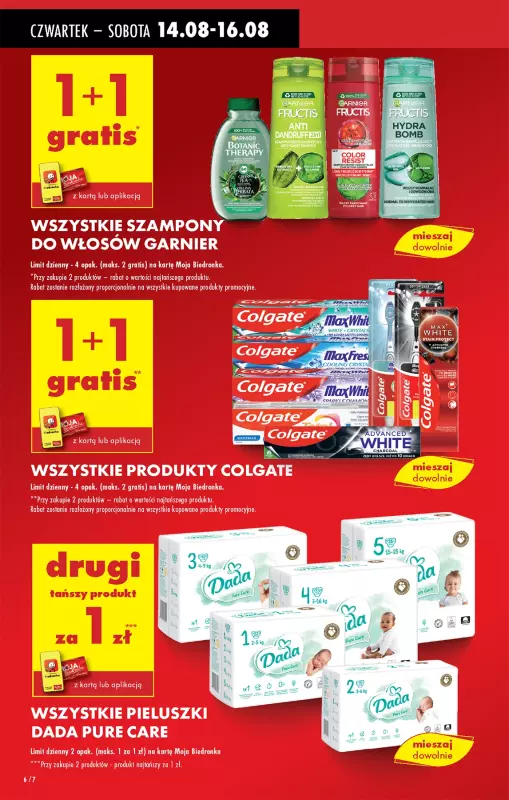 Biedronka - gazetka promocyjna Najlepsze promocje! od czwartku 14.08 do soboty 16.08 - strona 13