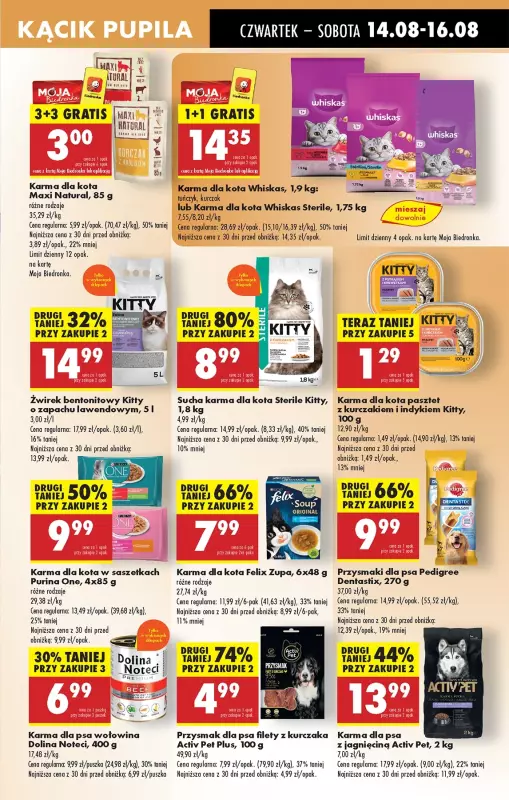 Biedronka - gazetka promocyjna Od czwartku, Z ladą tradycyjną od czwartku 14.08 do środy 20.08 - strona 71
