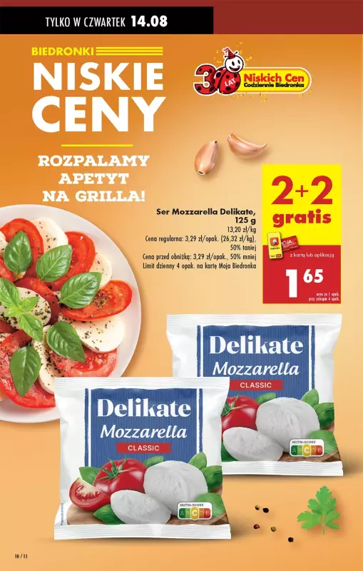 Biedronka - gazetka promocyjna Od czwartku, Z ladą tradycyjną od czwartku 14.08 do środy 20.08 - strona 14
