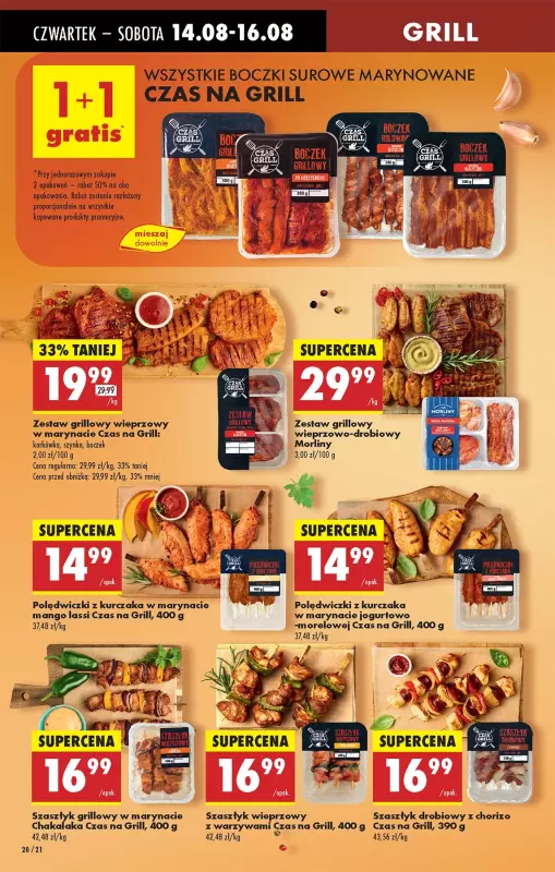 Biedronka - gazetka promocyjna Od czwartku, Z ladą tradycyjną od czwartku 14.08 do środy 20.08 - strona 26