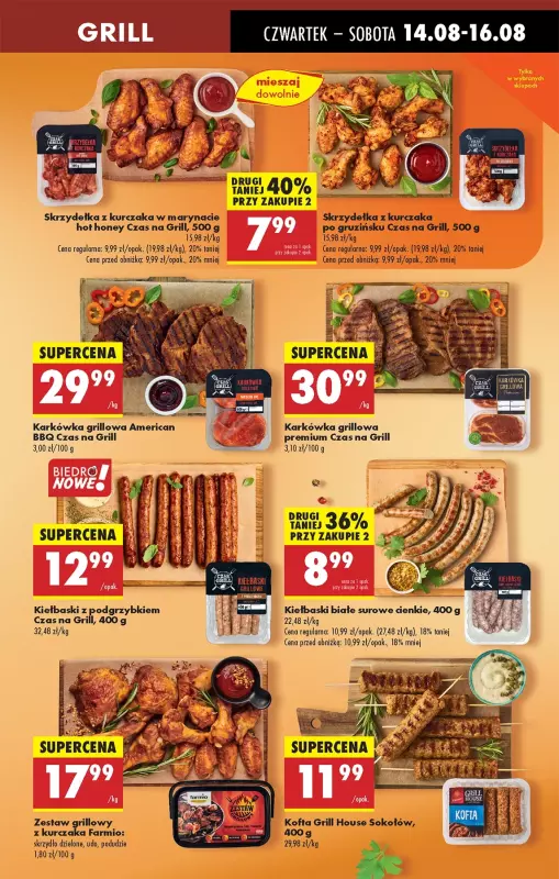 Biedronka - gazetka promocyjna Od czwartku, Z ladą tradycyjną od czwartku 14.08 do środy 20.08 - strona 27