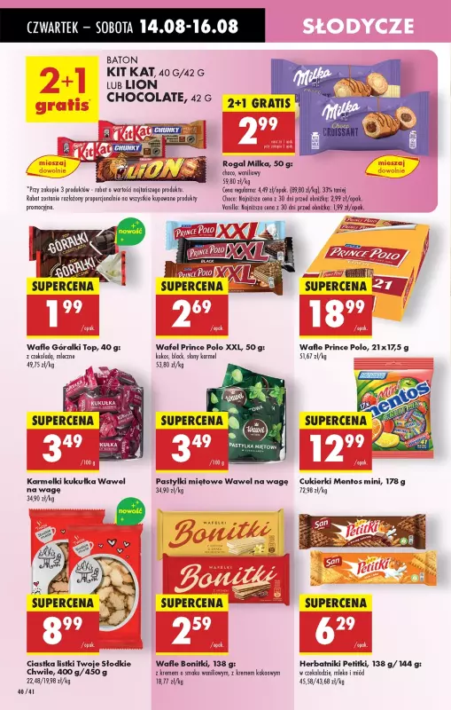 Biedronka - gazetka promocyjna Od czwartku, Z ladą tradycyjną od czwartku 14.08 do środy 20.08 - strona 54