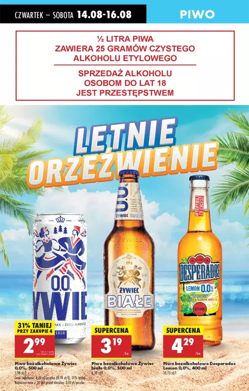 Biedronka - gazetka promocyjna Od czwartku, Z ladą tradycyjną od czwartku 14.08 do środy 20.08 - strona 63