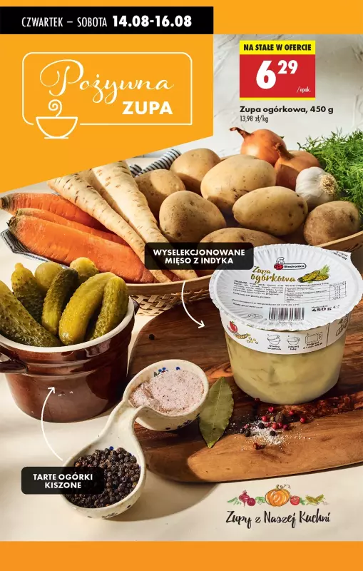 Biedronka - gazetka promocyjna Od czwartku, Z ladą tradycyjną od czwartku 14.08 do środy 20.08 - strona 46