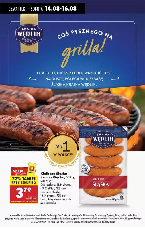 Biedronka - gazetka promocyjna Od czwartku, Z ladą tradycyjną od czwartku 14.08 do środy 20.08 - strona 74