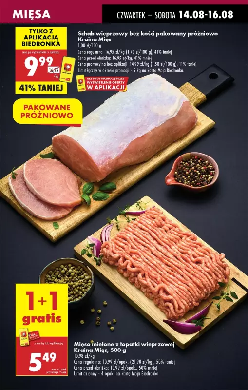 Biedronka - gazetka promocyjna Od czwartku od czwartku 14.08 do środy 20.08 - strona 43