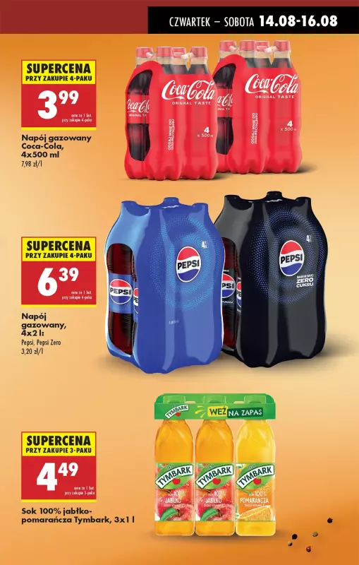 Biedronka - gazetka promocyjna Od czwartku od czwartku 14.08 do środy 20.08 - strona 21