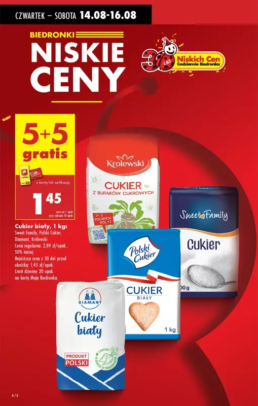 Biedronka - gazetka promocyjna Od czwartku od czwartku 14.08 do środy 20.08 - strona 8