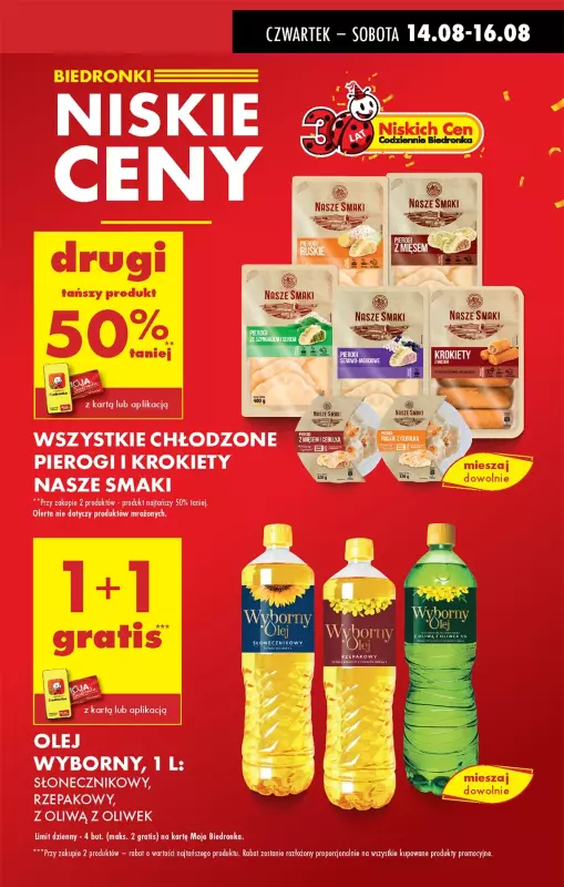 Biedronka - gazetka promocyjna Od czwartku od czwartku 14.08 do środy 20.08 - strona 7