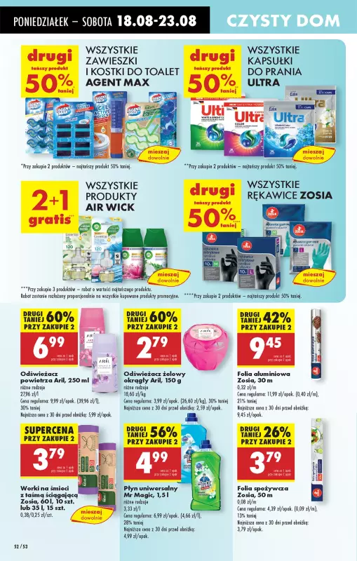 Biedronka - gazetka promocyjna Od poniedziałku od poniedziałku 18.08 do niedzieli 24.08 - strona 64
