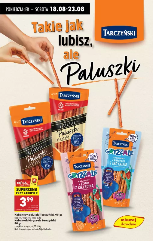 Biedronka - gazetka promocyjna Od poniedziałku od poniedziałku 18.08 do niedzieli 24.08 - strona 29