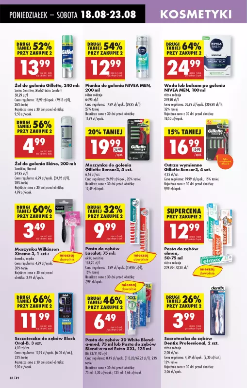 Biedronka - gazetka promocyjna Od poniedziałku od poniedziałku 18.08 do niedzieli 24.08 - strona 58