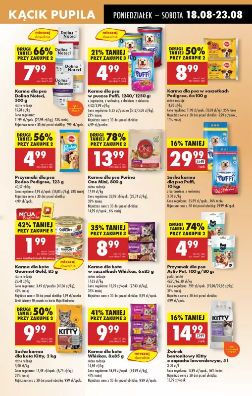 Biedronka - gazetka promocyjna Od poniedziałku od poniedziałku 18.08 do niedzieli 24.08 - strona 67