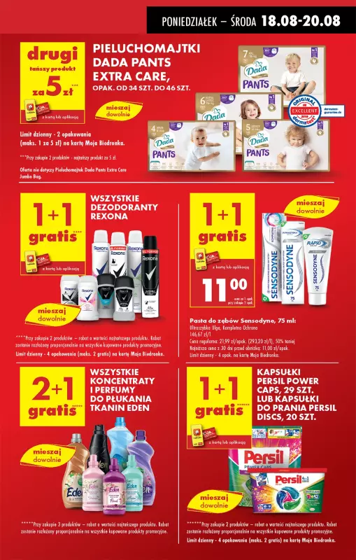 Biedronka - gazetka promocyjna Od poniedziałku od poniedziałku 18.08 do niedzieli 24.08 - strona 15