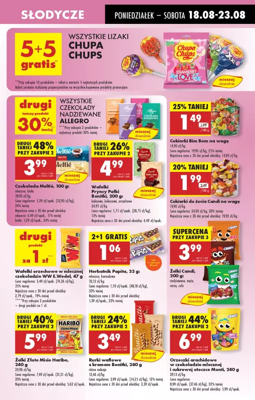 Biedronka - gazetka promocyjna Od poniedziałku od poniedziałku 18.08 do niedzieli 24.08 - strona 45