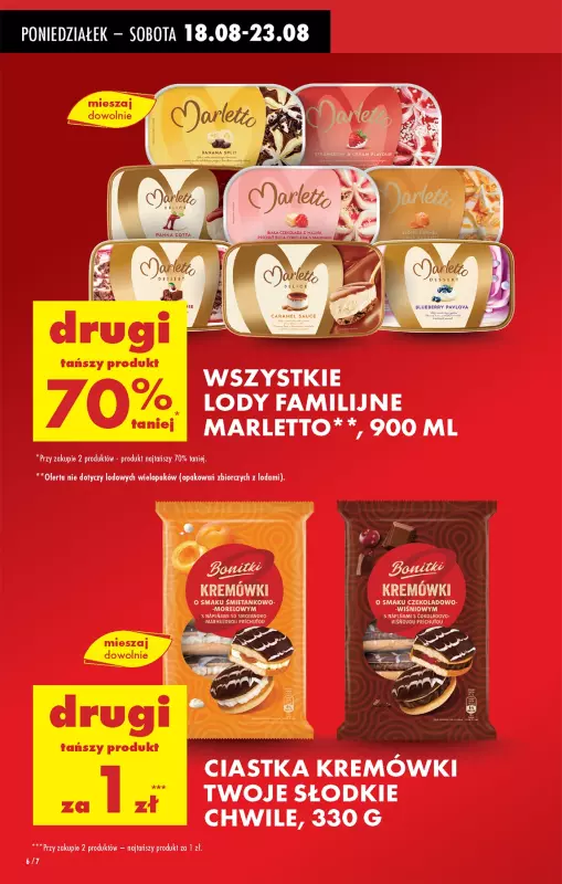 Biedronka - gazetka promocyjna Od poniedziałku od poniedziałku 18.08 do niedzieli 24.08 - strona 6