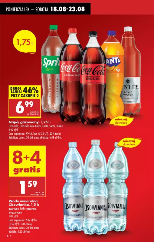 Biedronka - gazetka promocyjna Od poniedziałku od poniedziałku 18.08 do niedzieli 24.08 - strona 8