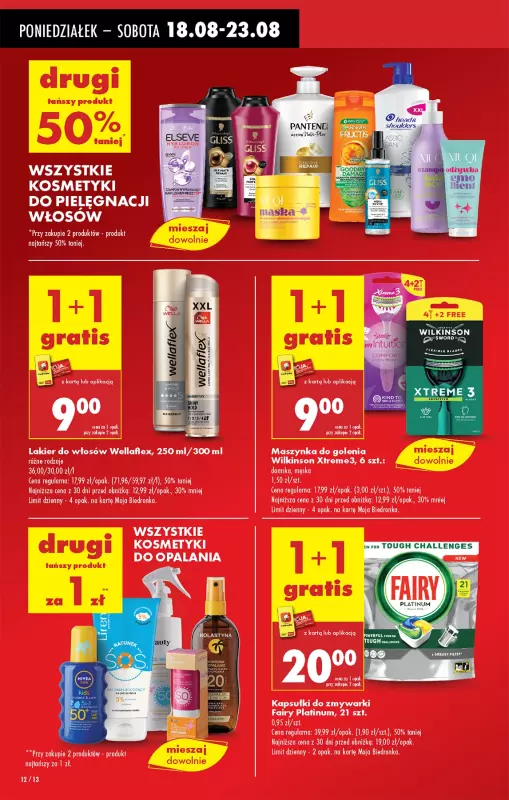 Biedronka - gazetka promocyjna Od poniedziałku od poniedziałku 18.08 do niedzieli 24.08 - strona 14
