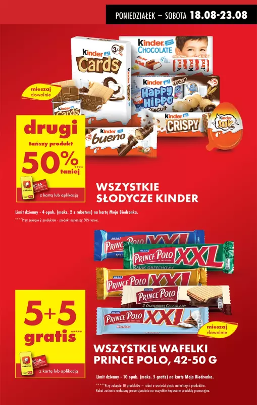 Biedronka - gazetka promocyjna Od poniedziałku, Z ladą tradycyjną od poniedziałku 18.08 do niedzieli 24.08 - strona 7