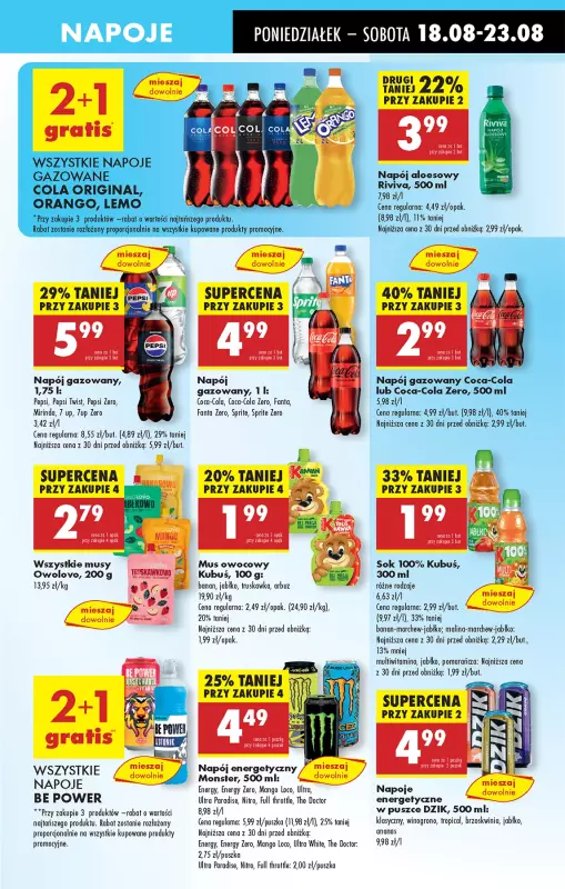 Biedronka - gazetka promocyjna Od poniedziałku, Z ladą tradycyjną od poniedziałku 18.08 do niedzieli 24.08 - strona 49