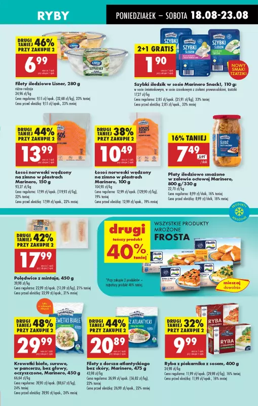 Biedronka - gazetka promocyjna Od poniedziałku, Z ladą tradycyjną od poniedziałku 18.08 do niedzieli 24.08 - strona 27