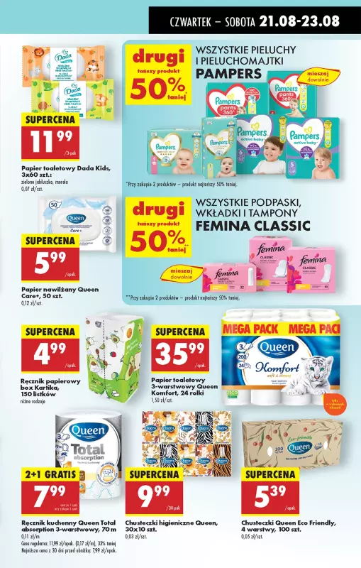 Biedronka - gazetka promocyjna Od czwartku od czwartku 21.08 do środy 27.08 - strona 53