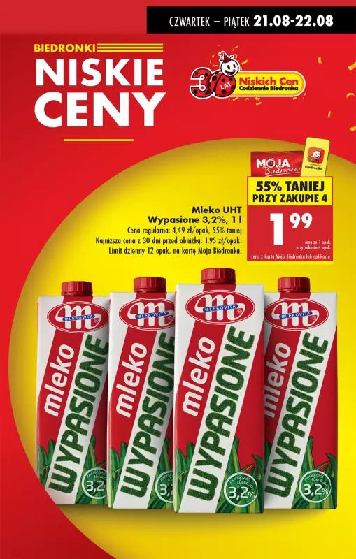 Biedronka - gazetka promocyjna Od czwartku, Z ladą tradycyjną od czwartku 21.08 do środy 27.08 - strona 5