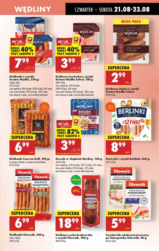 Biedronka - gazetka promocyjna Od czwartku od czwartku 21.08 do środy 27.08 - strona 35
