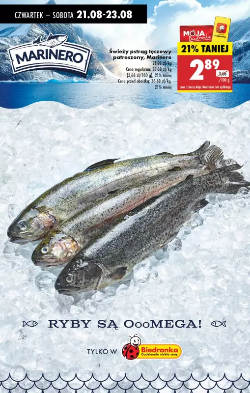 Biedronka - gazetka promocyjna Od czwartku od czwartku 21.08 do środy 27.08 - strona 38