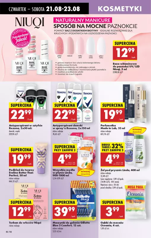 Biedronka - gazetka promocyjna Od czwartku od czwartku 21.08 do środy 27.08 - strona 52