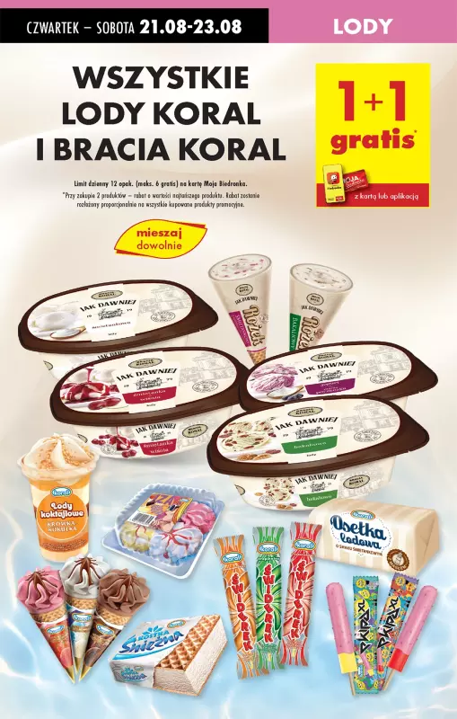 Biedronka - gazetka promocyjna Od czwartku od czwartku 21.08 do środy 27.08 - strona 39